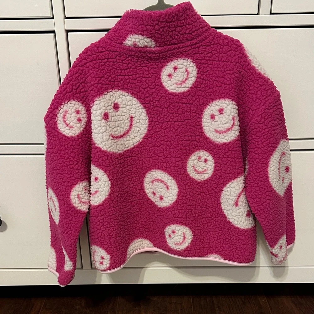 Old Navy Pink and White Kids Jacket - Picture 3 of 3